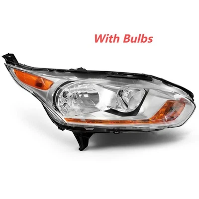 Faro cromado con bombillas lado derecho del pasajero Ford Transit Connect 2014-2018 Foto 1 de 4