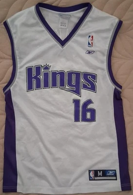 Camiseta De Colección Peja Stojakovic Sacramento Kings Reebok M Baloncesto NBA Foto 1 de 2