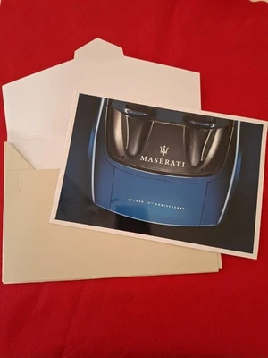 Maserati Spyder 90 Anniversario Brochure Con Busta - Immagine 1 di 4