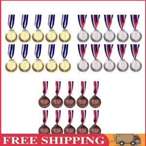 10 Piezas Medallas de Premio Metal 2 Pulgadas Insignia de Recompensa Ganador para Classi - Imagen 1 de 13