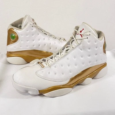 Nike Air Jordan 13 Retro Defining Moments Zapatos Hombres 14 Blanco Tenis 414571-135 Foto 1 de 4