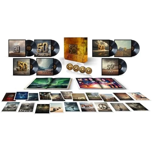 Rush 50: Super Deluxe Edition (4 Cd's/ 7 180 Gram Lp's] (Box Set) Records & LPs  - Image 1 of 2