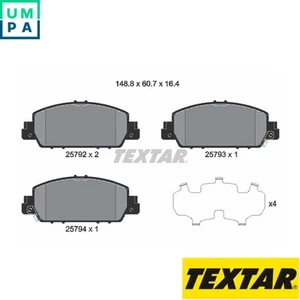BRAKE PAD SET DISC BRAKE 2579201 FOR HONDA HR-V LEC3/L15BY/L15B4 1.5L 4cyl HR-V - Picture 1 of 8