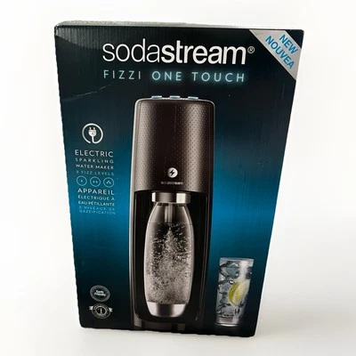 SodaStream Soda Seltzer Maker Fizz One Touch Máquina de agua con gas Paquete de inicio Foto 1 de 4