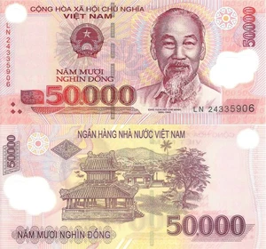 Vietnam 50000 dong [2024] P-121r UNC - Picture 1 of 1
