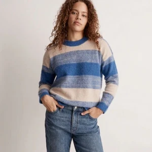 Madewell Space-Dyed Otis Pullover Alpaka Wolle Pulli Gr. L - Bild 1 von 7