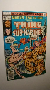 MARVEL TWO-IN-ONE 28 *NICE COPY* THING SUB-MARINER VS PIRANHA 1976 - Bild 1 von 1