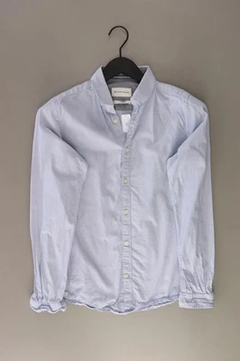 ⭐ Tom Tailor camicetta per uomo taglia 46, S blu di cotone ⭐ - Immagine 1 di 4