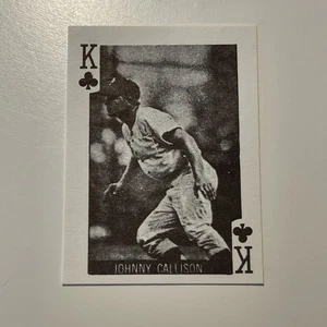 1969 Globe Imports Johnny Callison King of Clubs Mini Playing Card Phillies - Picture 1 of 2