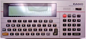 CASIO POCKET COMPUTER PB-700 (+ AUFBEWAHRUNGSTASCHE) ✅ GETESTET - Picture 1 of 13