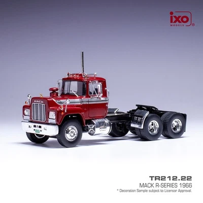 1966 MACK R-SERIES TRUCK DARK RED 1:43 SCALE BY IXO TR21222 - Image 1 of 2