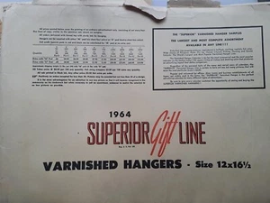 Large Lot of 1964 Superior Gift Line Hangers (PRINTS) for Calendars, 79 Samples - Picture 1 of 9