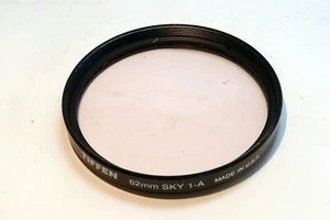 Tiffen Sky 1A skylight 62mm Lens Filter made in USA - Picture 1 of 8