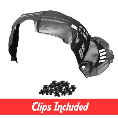 Left Driver Side Fender Liner w/ Clips For 2008-2010 Toyota Highlander TO1248151 Foto 1 de 4