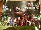 SDCC 2019 LEGO JURASSIC PARK JURASSIC WORLD POSTER 16x20 thursday only exclusive