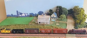 HO Walthers/Kadee/Atheran Complete 5-Car LS&I Freight Train With Custom RS-3 - Picture 1 of 7
