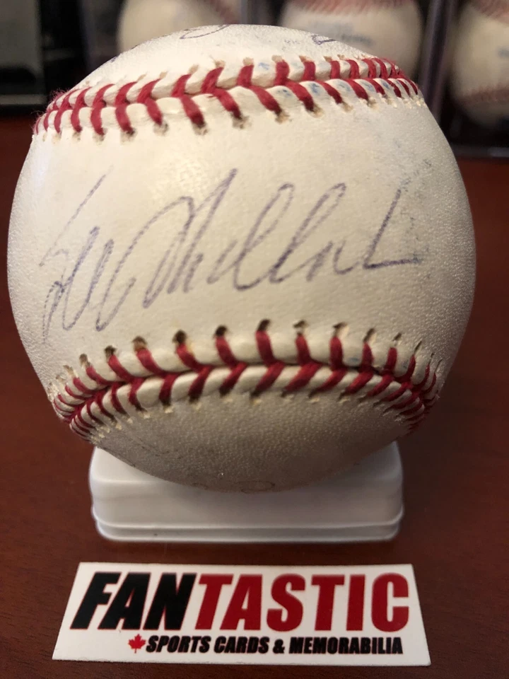 1976 Chicago Cubs Signed ROML Baseball Bill Madlock Larry Bittner Paul Reuschel - Image 1 of 4