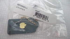 Coach Leder Hängeetikett mit Apple Flachs Stil 55703G CLOUD CLU BLAU - Neu mit Etikett - Bild 1 von 13