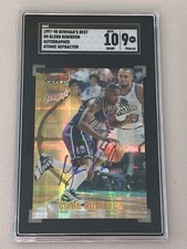 GLENN ROBINSON 1998 BOWMAN'S BEST ATOMIC REFRACTOR AUTO ON CARD SGC 9 Auto 10