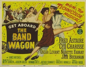 Band Wagon Fred Astaire Cyd Charisse Reproduction Movie Lobby Card 