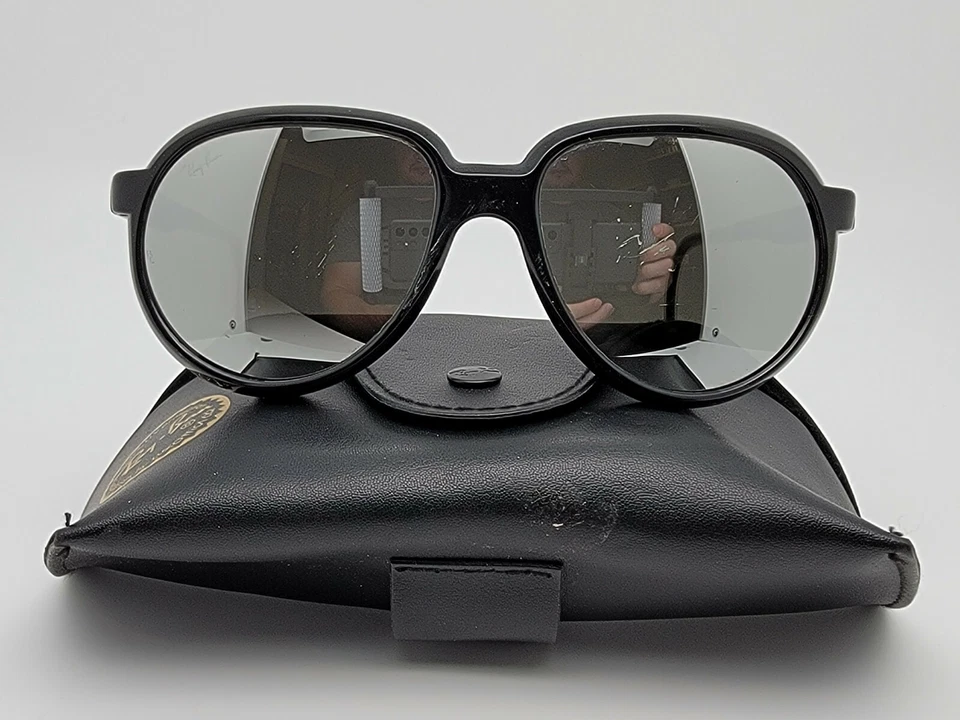 Ray-Ban B&L L1541 Arctic Cats Glacier 7000 Black G-31 Silver Mirror Sunglasses - Image 1 of 4
