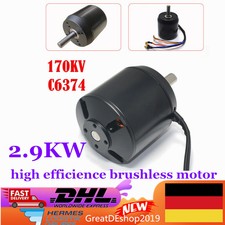 C6374 efficience brushless motor 170KV for Elektro E-skateboarding Longboard PRO