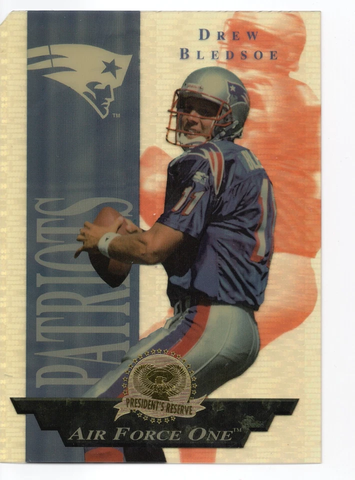 1996 Edge President's Reserve Dre Bledsoe AIR FORCE ONE 3x5 /1300 (damaged) - Image 1 of 1