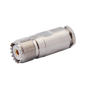 4pcs UHF SO-239 Female Jack RF Coax connector Clamp for LMR195 RG58 RG400 cable - Picture 1 of 4