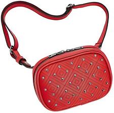 INC International Concepts Quiin Quilted Fanny Pack- One size- Medium Red