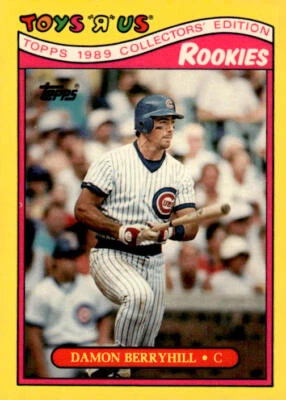 1989 Topps Toys "R" Us Rookies #4 Damon Berryhill Chicago Cubs - Image 1 of 2