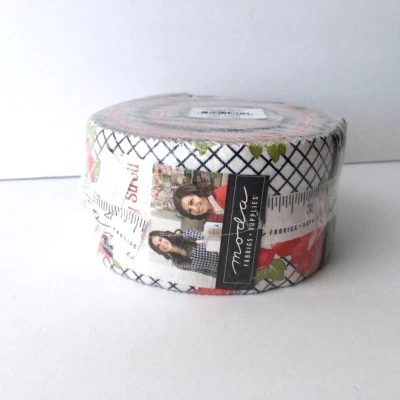 Moda Fabric Jelly Roll SUNDAY STROLL 2.5" Strips Bonnie & Camille Quilting NIP - Image 1 of 4