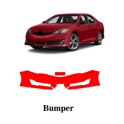 PPF Paint Protection Film Front bumper 2012 2013 2014 For Toyota Camry SE - Изображение 1 из 4