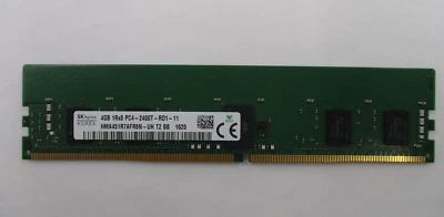 SK Hynix 4GB 1Rx8 PC4-2400T-RD1-11 ECC REG Server Memory HMA451R7AFR8N-UH Tested - Image 1 of 3