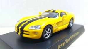 1/64 Kyosho DODGE VIPER SRT-10 YELLOW diecast car model - Picture 1 of 3