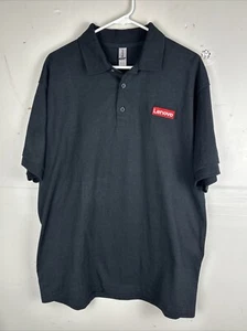 Gildan | Lenovo | Short Sleeve Work Performance Polo Shirt | Large - Picture 1 of 6