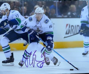 ALEXANDRE ALEX BURROWS Autographed Signed Canucks Senators 8X10 Photo - Picture 1 of 1