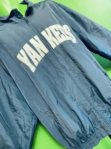 MLB New York Yankees Adidas Nylon Rain Jacket Men's 3X-Large - Picture 1 of 6