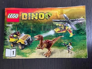 LEGO Dino Defense 5887 Instruction Manual 1 ONLY - Picture 1 of 3