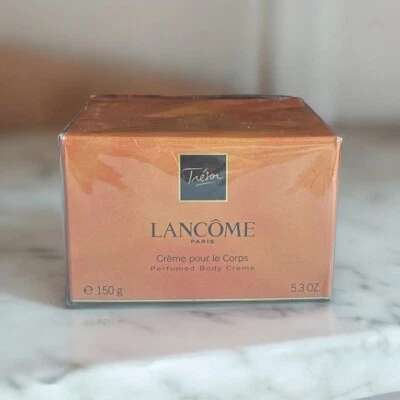 Lancome TRESOR ВИНТАЖНЫЙ ~ женский парфюмированный крем для тела 5,3 унции 150 мл запечатанный - Изображение 1 из 4