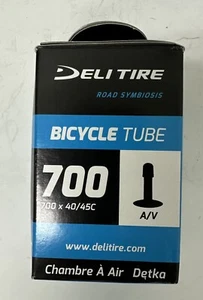 Deli 700x40/45C, 28" / 29" x 1.75" / 2.125", Schrader Valve Bike Inner Tube - Picture 1 of 2