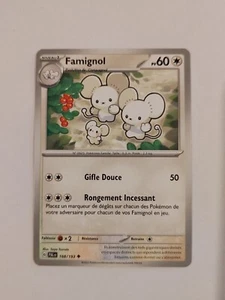 Carte Pokémon - Famignol 168/193 - Évolutions À Paldea EV2 - Photo 1/2