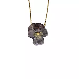 MICHAEL MICHAUD PANSIES FLOWER PENDANT 9337 - Picture 1 of 2