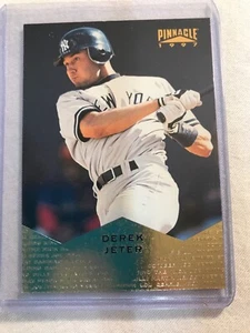 1997 Pinnacle Baseball Card of Derek Jeter New York Yankees Near Mint # 139 - Picture 1 of 2
