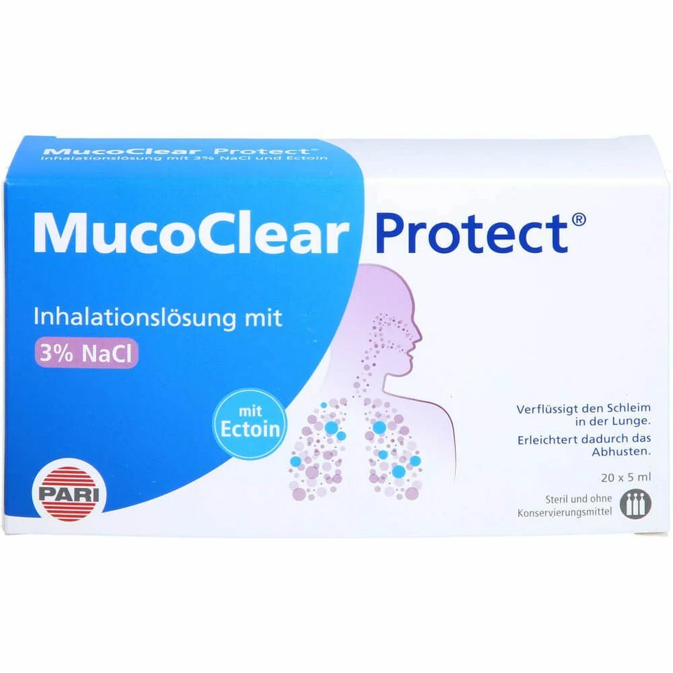 PARI GMBH MUCOCLEAR Protect Inhalationslösung 100 ml PZN16804120