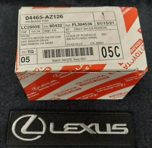Toyota Land Cruiser Lexus LX470 98-01 Front Brake Pad /& Rotor Set Genuine OEM