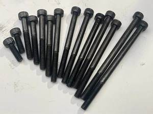 M5 Grade 12.9 High Tensile Cap Head Steel Hex Socket DIN 912  Bolt  7 Lengths - Picture 1 of 9