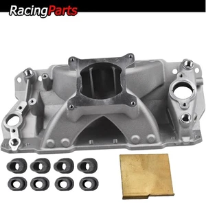 Aluminum Single Plane Intake Manifold for 1957-95 Small Block Chevy SBC 350 400 - Bild 1 von 11