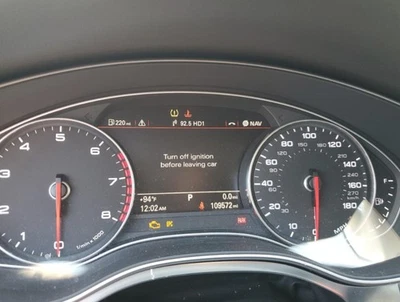 A7 Quattro OE 2012-2013 velocímetro calibre grupo 109 k millas Audi Foto 1 de 4