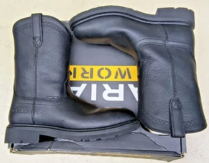 ARIAT WORK Stivale da Lavoro Uomo 10" Sierra Punta Acciaio Nero - 10021473 Colore NERO - Foto 1 di 5
