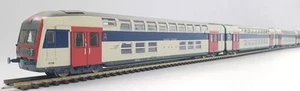 VITRAINS HO en coffret rame de 6 voitures VB2N Ile France Bleu+blanc+Rouge SNCF - Imagen 1 de 9